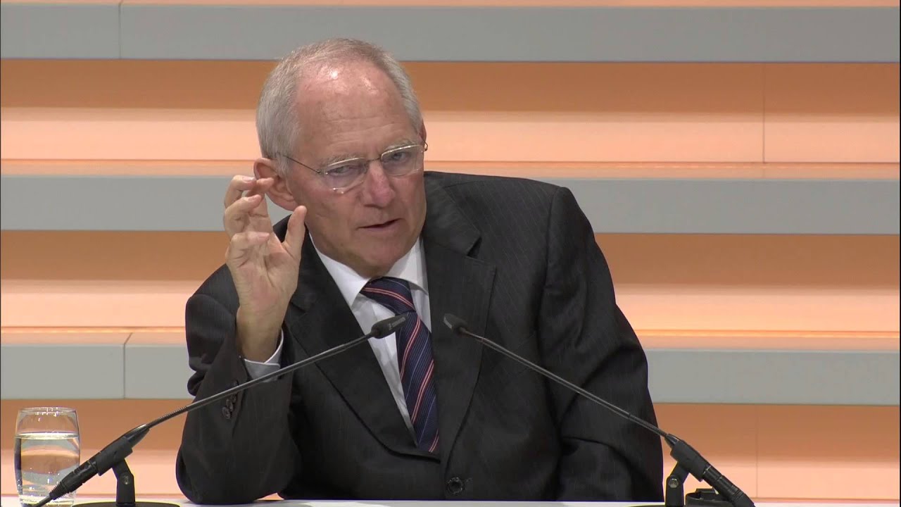 Symposium - Dr. Wolfgang Schäuble