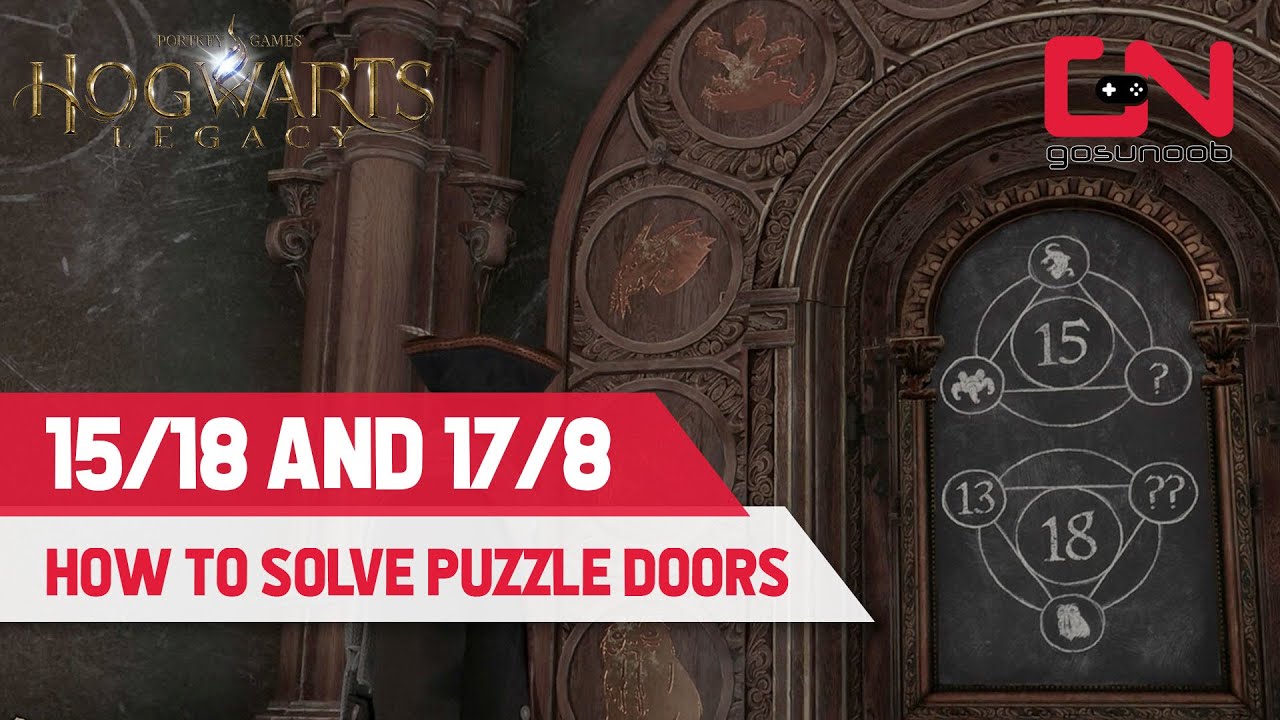 How to Open Door Puzzle 15 18 & 17 8 in Hogwarts Legacy Arithmancy Class