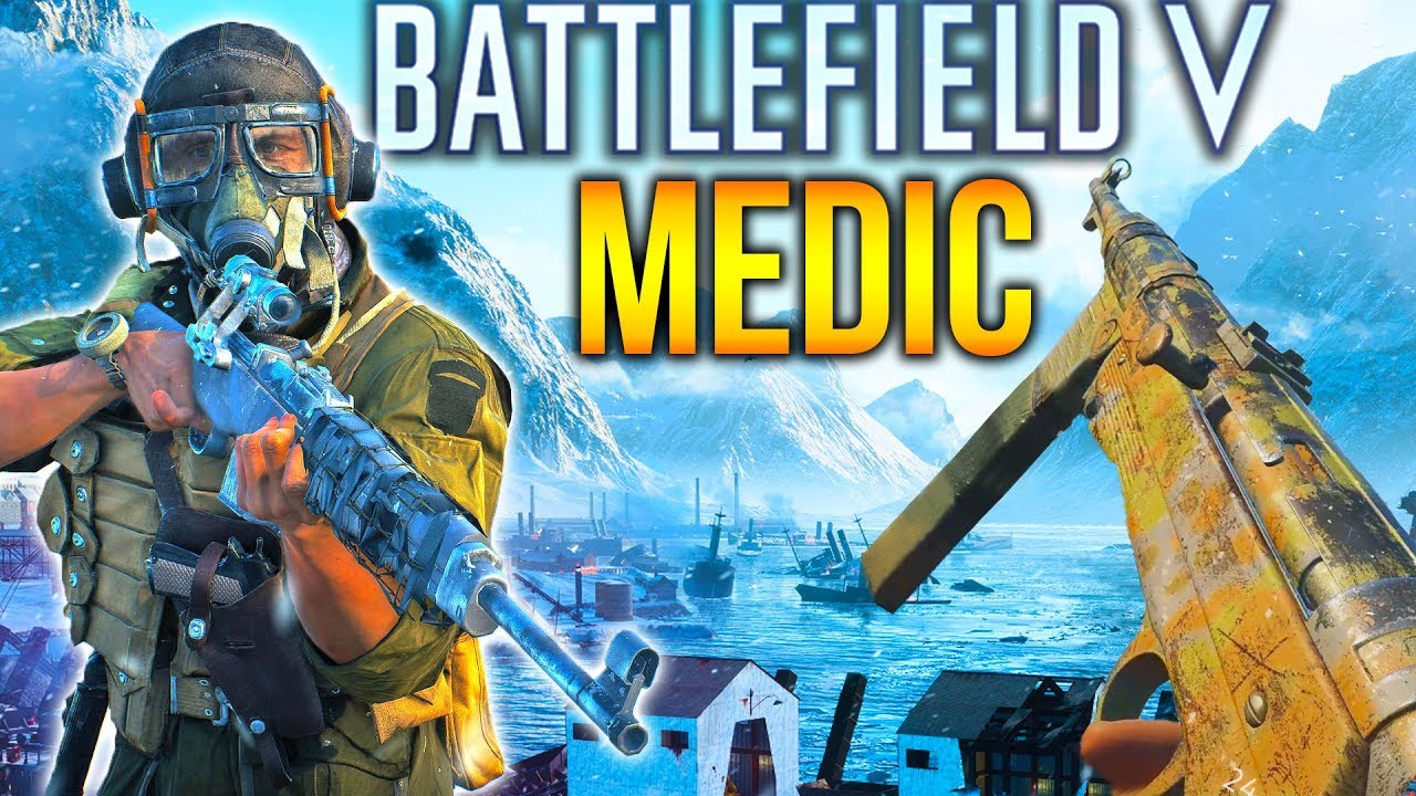 BATTLEFIELD 5 Medic Class MP40 + Gewehr 43 Gameplay (Closed Alpha Medic Gameplay)