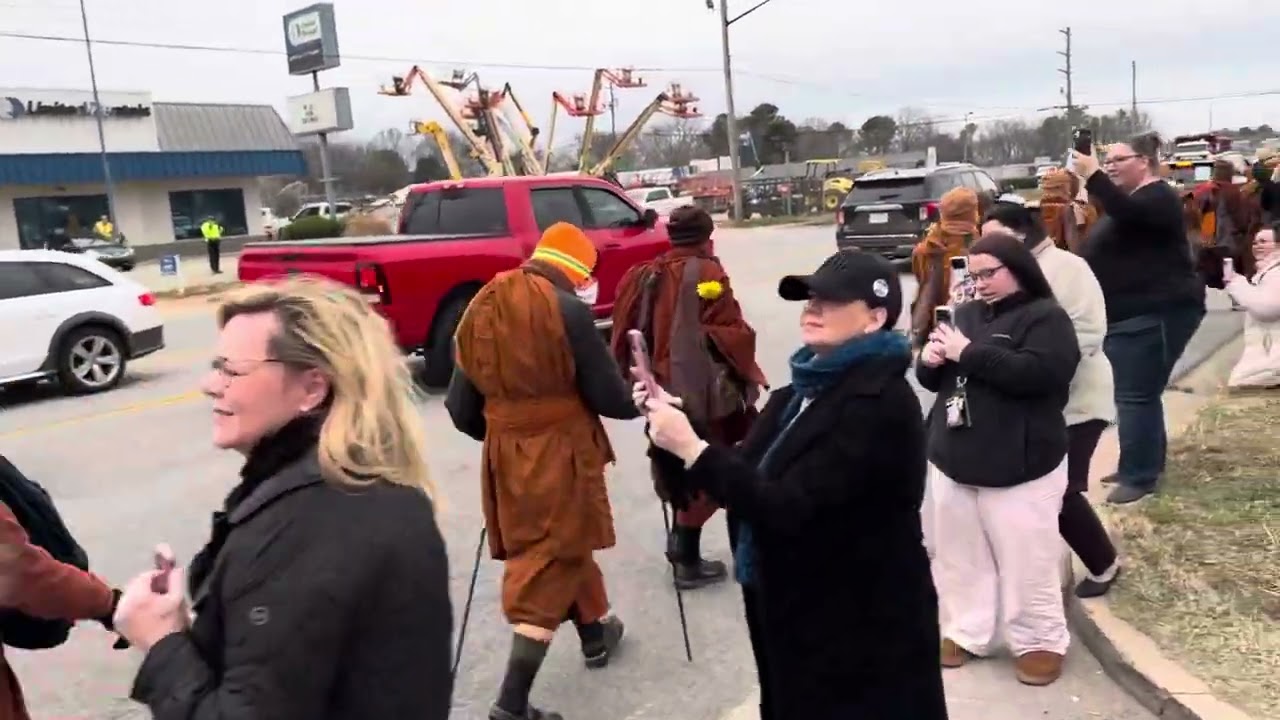 Walk for peace tại South Carolina very happy tiếp tục đoàn bộ hành 