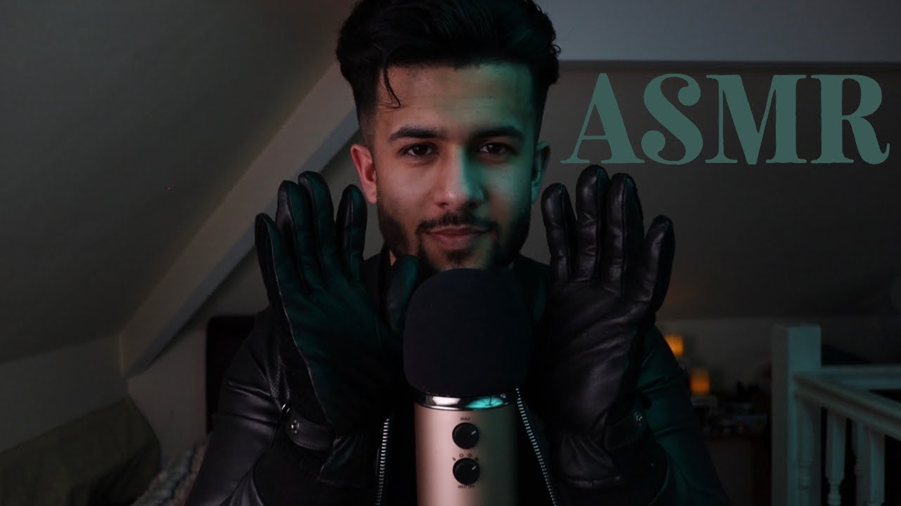 ASMR - Pure Leather Jacket/Glove Tingles!