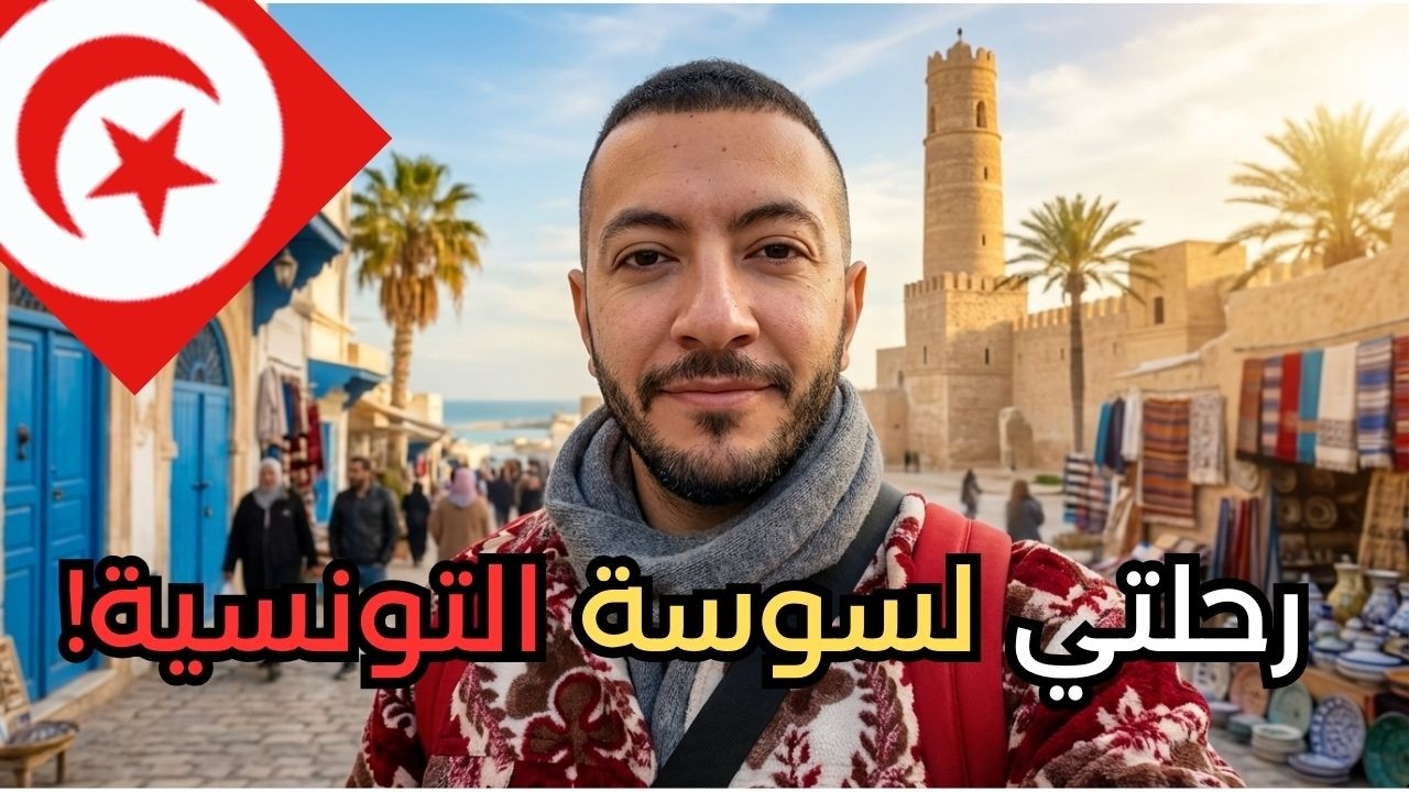 مصري يكتشف جوهرة الساحل التونسي سوسة 🇪🇬🇹🇳
