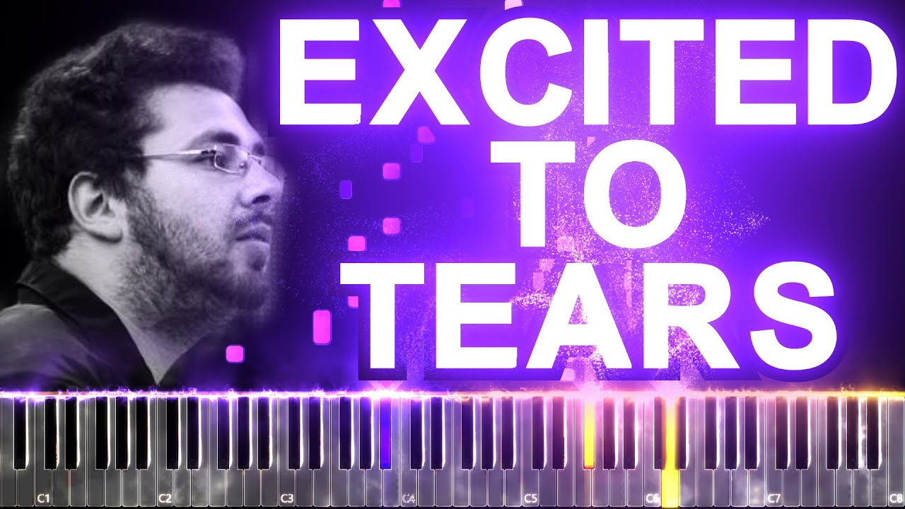 Daniel Kruglov - Excited to Tears | Synthesia Piano Tutorial