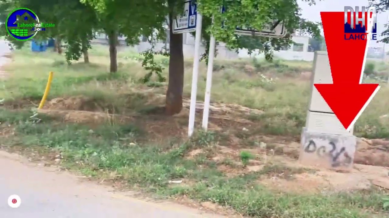 DHA Lahore Phase 8 V Block 24.5 Marla Corner Plot For Sale | Prime Location Near Ring Road 2026