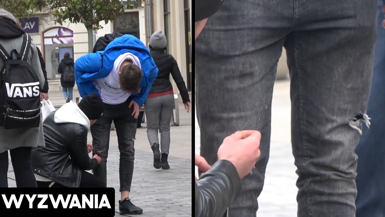 ZASZYJĘ CI TĘ DZIURĘ W SPODNIACH