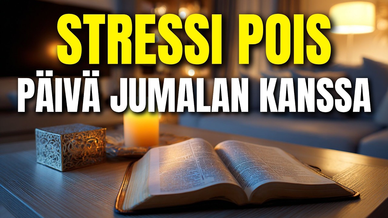 Tee tänään vain yksi päätös: anna päiväsi Jumalalle ja anna Hänen johdattaa kaikkea
