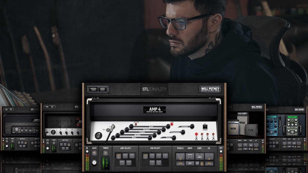Matt Heafy -  Will Putney STL VST first time jam through!