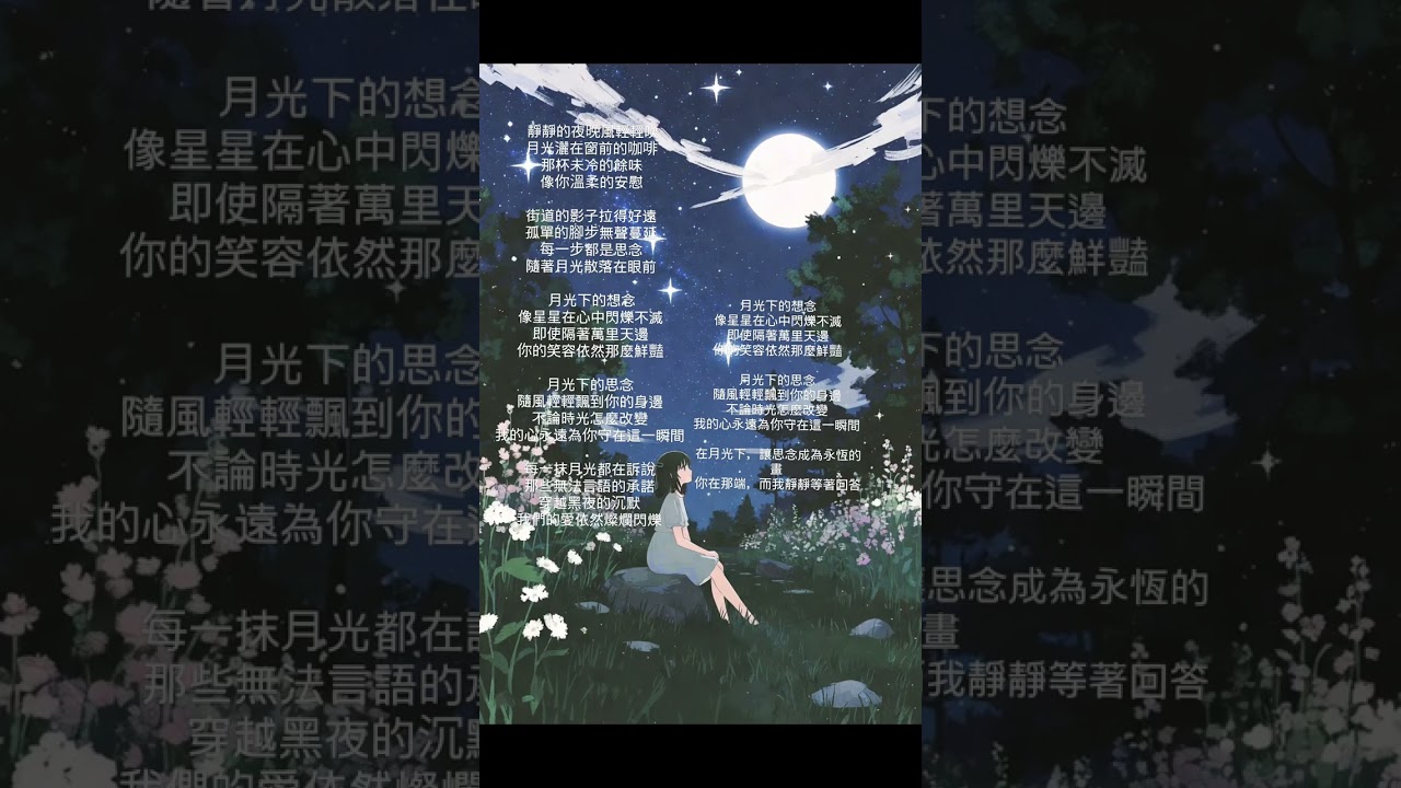 歌曲「月光下的想念」