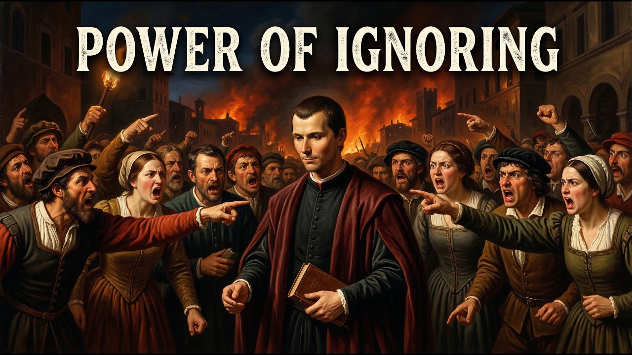 Never React, Never Explain, Just Ignore  Machiavelli’s 7 Dark Psychology Tricks