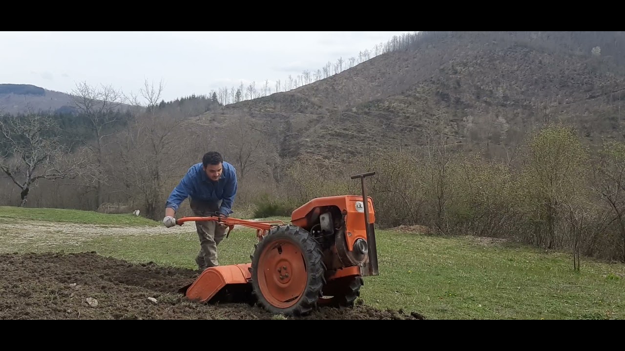 fresatura terreno con motocoltivatore pasquali 18cv
