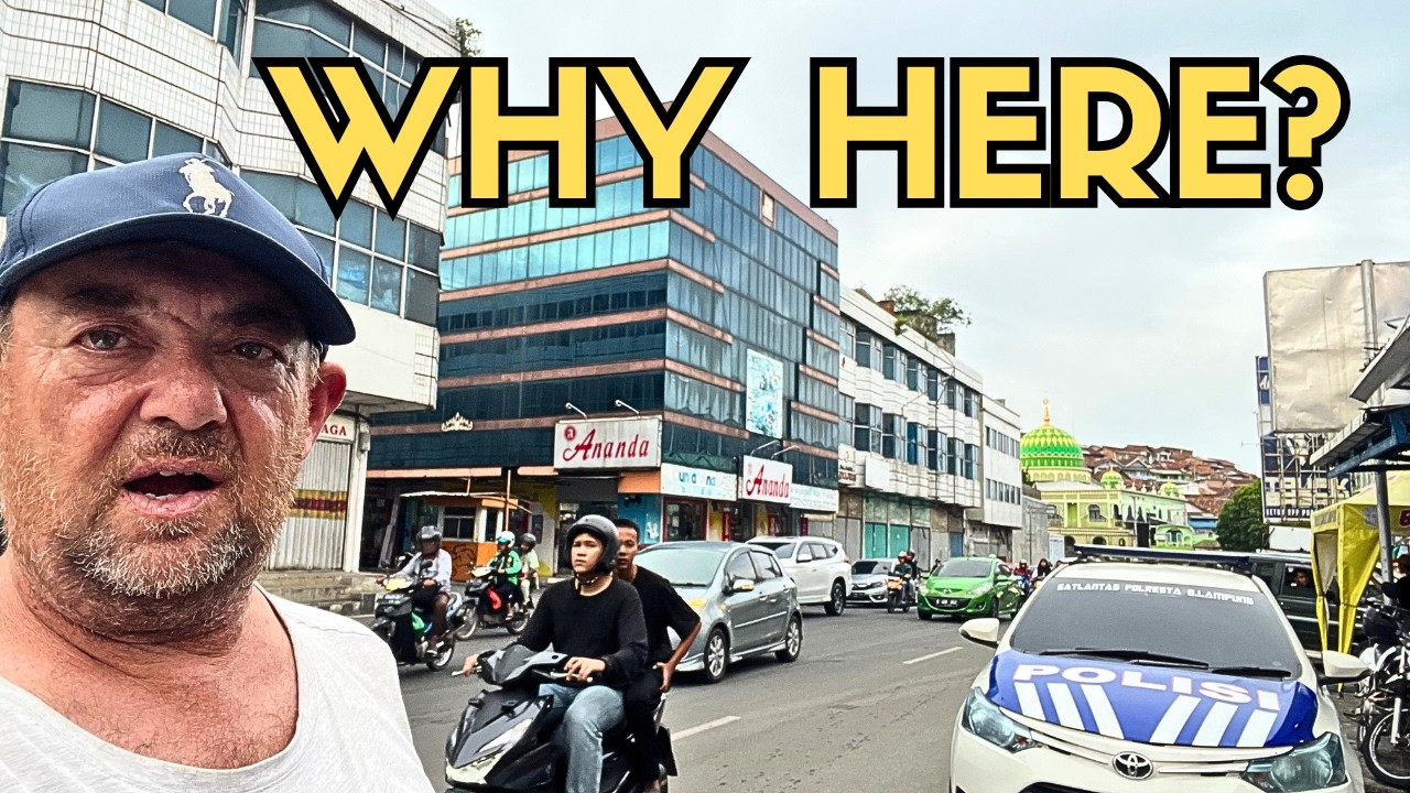 Exploring Bandar Lampung on the Island of Sumatra, Indonesia