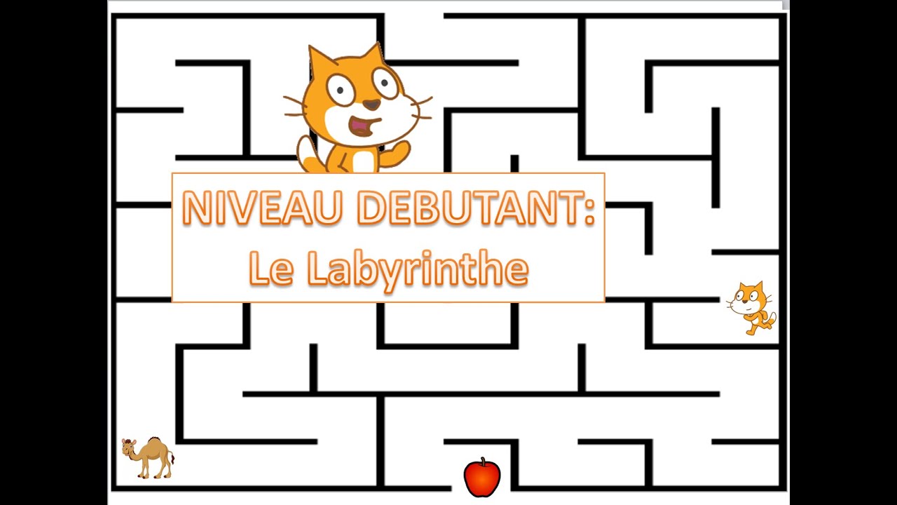 comment faire un labyrinthe sur scratch 3.0