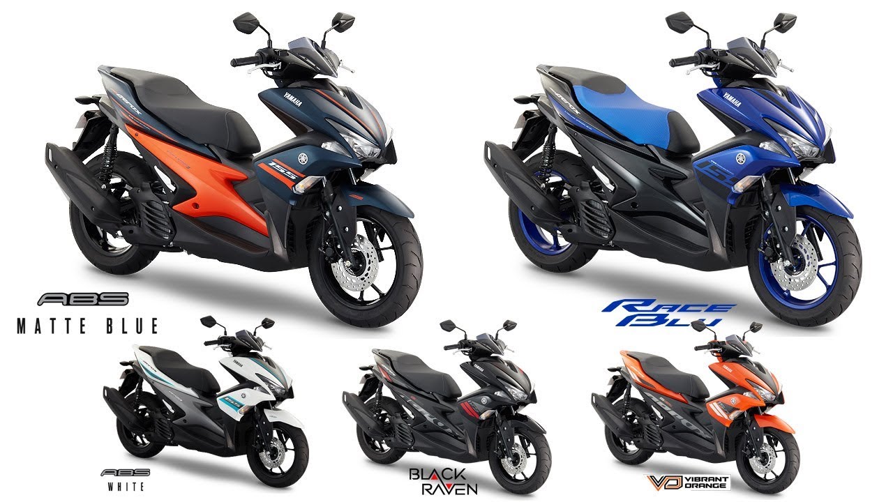 Yamaha Scooter Aerox 155cc all colors and trims (Philippines) | NVX 155
