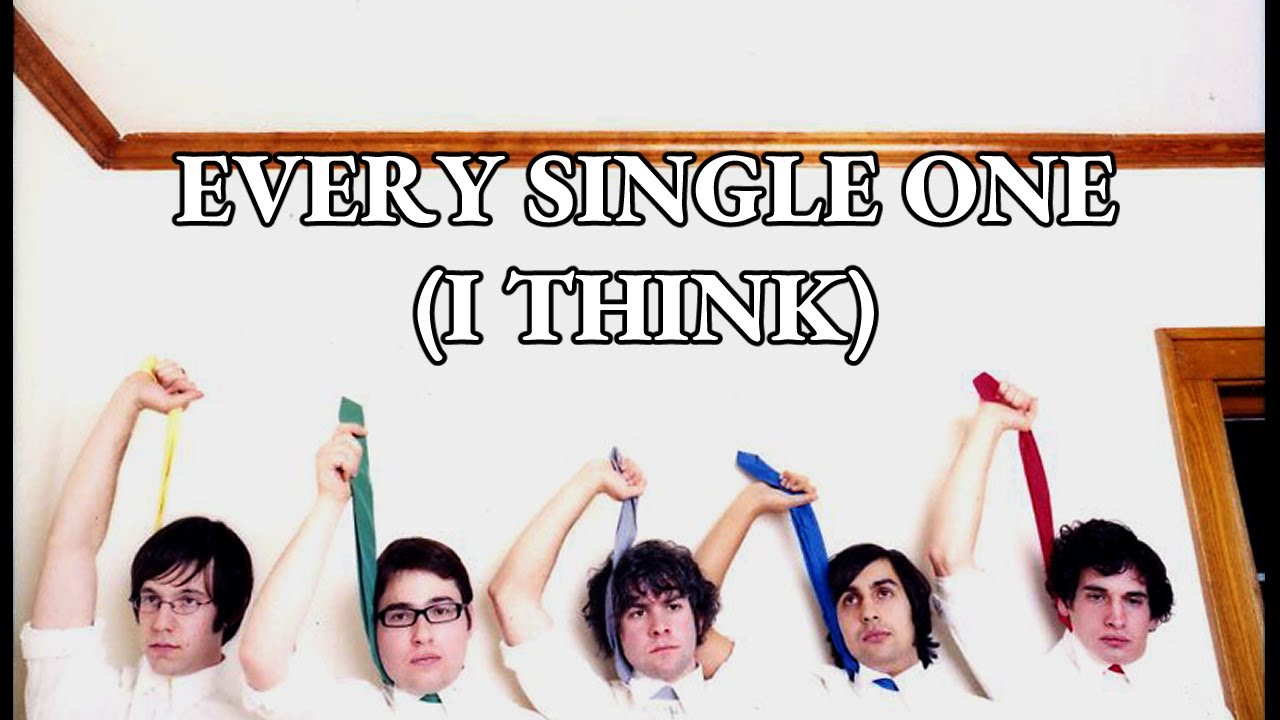 Every Tally Hall song, but it's just the titles (THE COMPLETE COLLECTION)