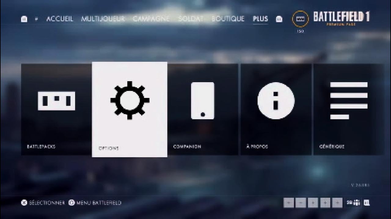 Battlefield 1 - All my settings on PS5 for mini map, HUD…