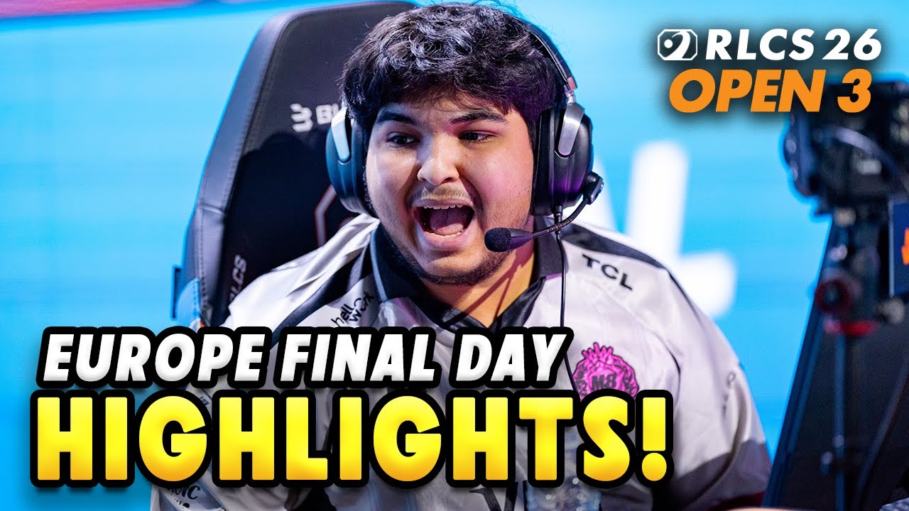 LAST CHANCE FOR THE BOSTON MAJOR!? | RLCS 2026 Playoffs Finals Highlights | Europe Open 3