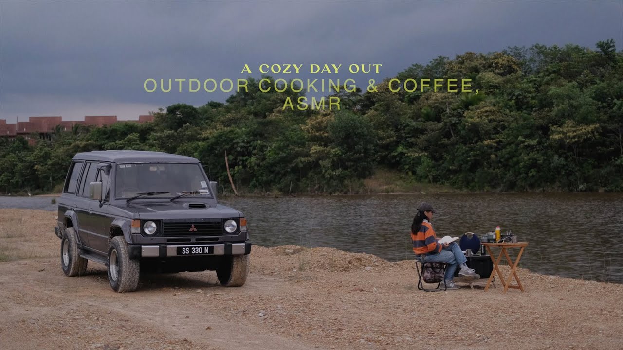 A Cozy Day Out - Outdoor Cooking & Coffee, ASMR