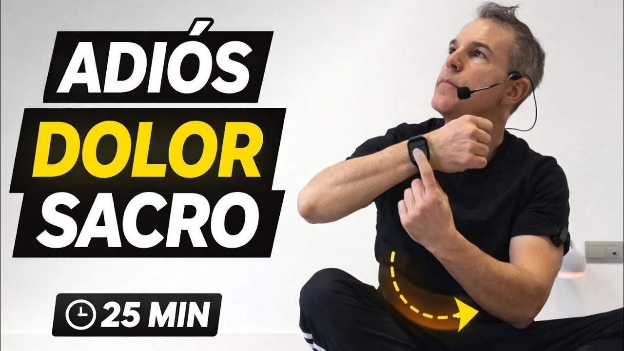Ejercicios Simples Y Efectivos Para Combatir La SACROILEITIS  | FISIOPILATES para una ESPALDA SANA