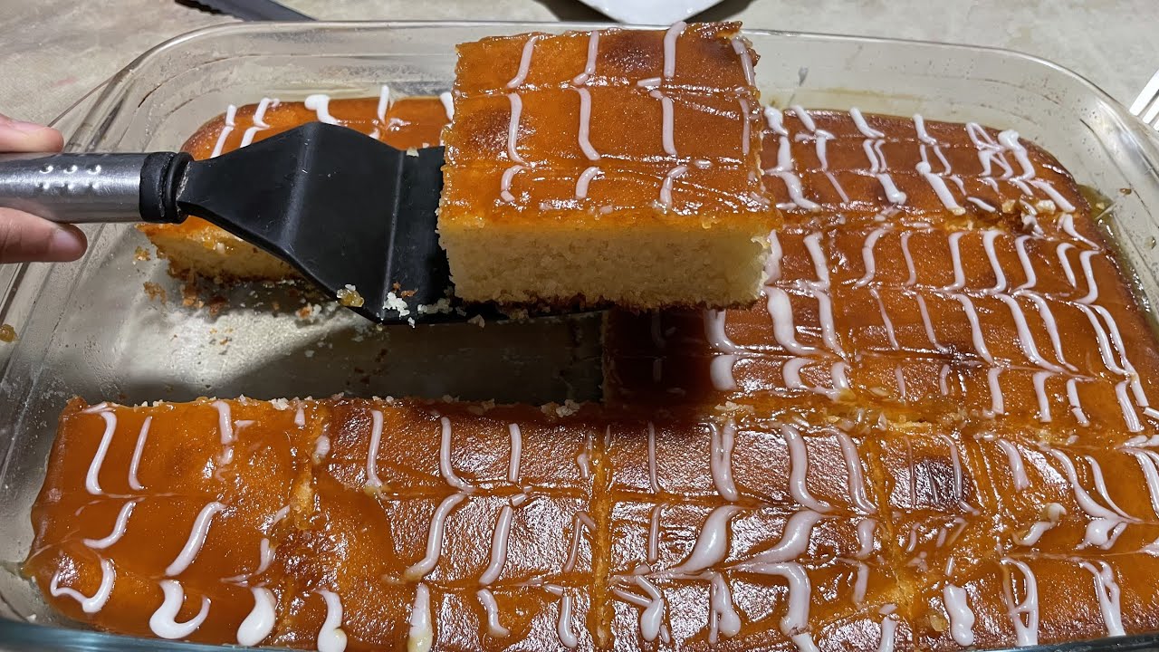 Basbousa !! El postre perfecto para tu familia y tus amigos 👌🏻👌🏻👌🏻.