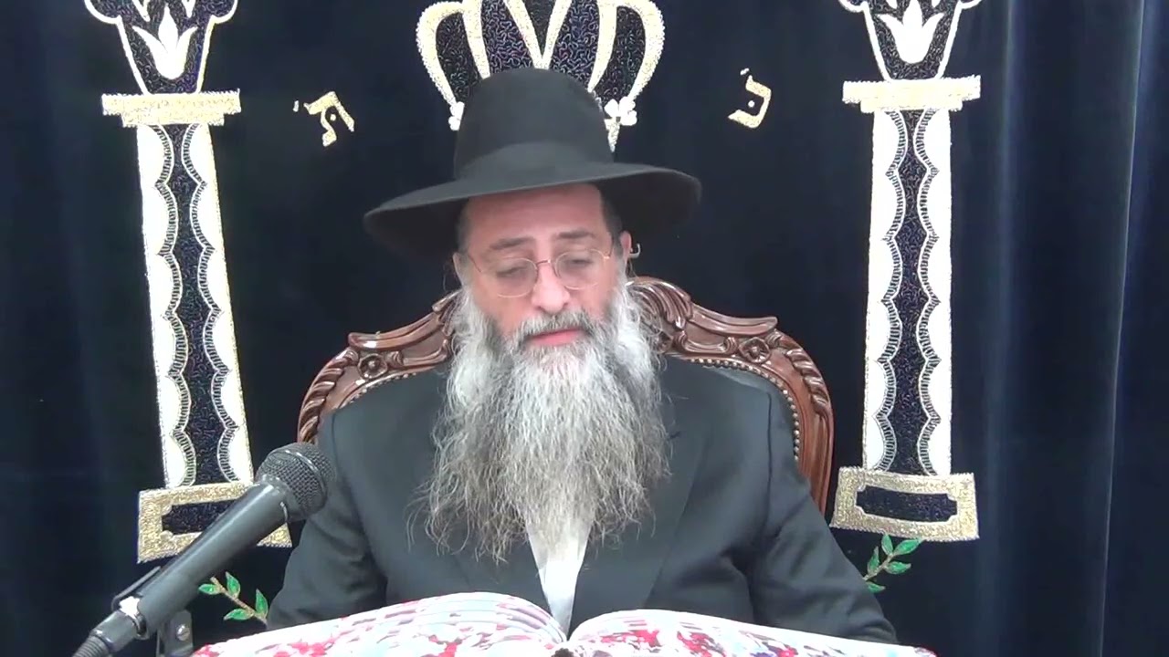 פרשת וישב תשפו parashat vayeshev 2025 said by Rabbi Menachem Avraham Biton Kfar saba