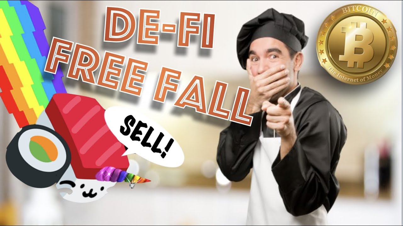 SUSHI SWAP? SUSHI DROP! Founder Sells ALL Sushi Tokens & PRICE PLUMMETS. Crypto Market in FREE FALL?