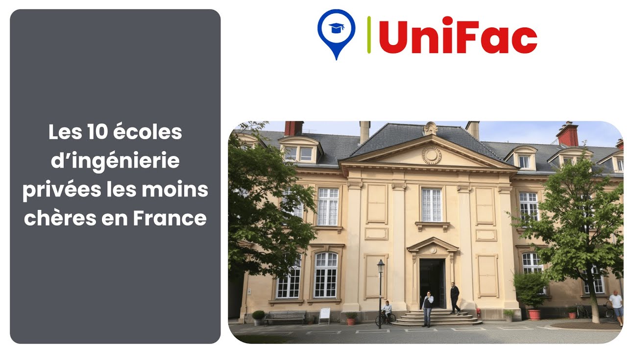 Les 10 écoles d’ingénierie privées les moins chères en France en 2025