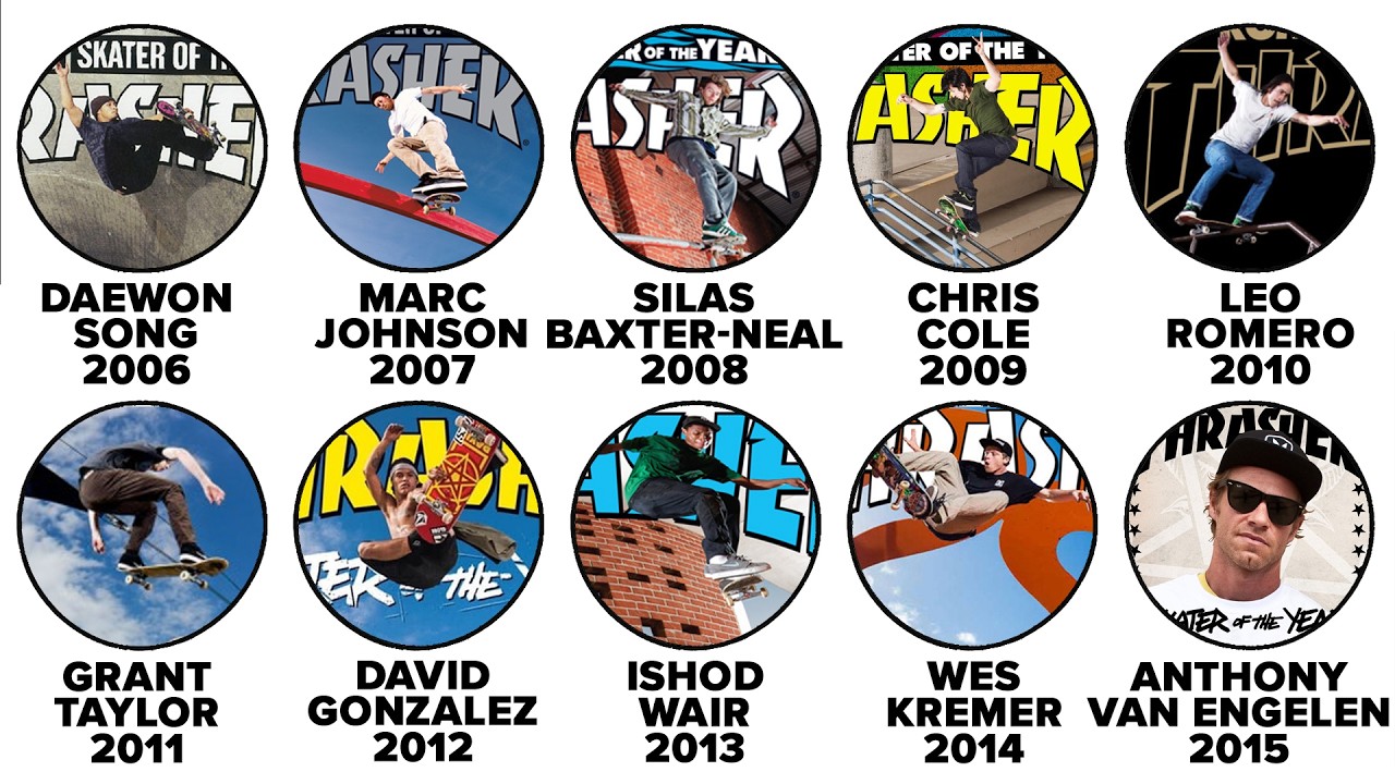 Thrasher's Skater of the Year Explained in 12 Minutes | Part 2 (2006 - 2015)
