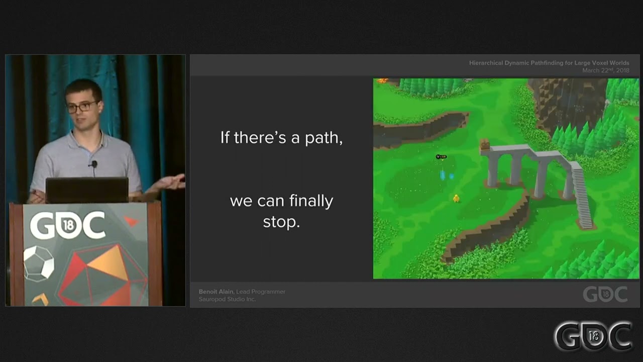 GDC Vault   Hierarchical Dynamic Pathfinding for Large Voxel Worlds