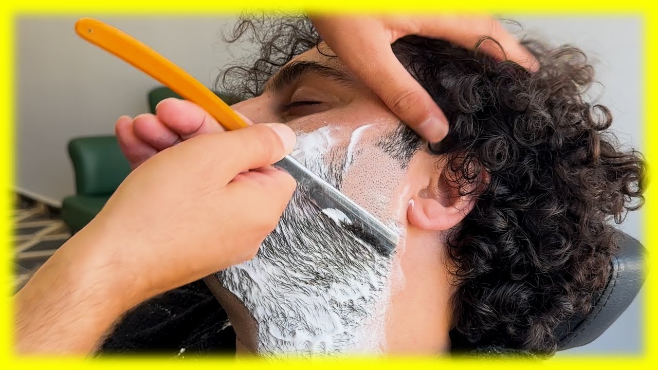 Super Relaxing ASMR 💈 Turkish Barber Clean Shave 🪒