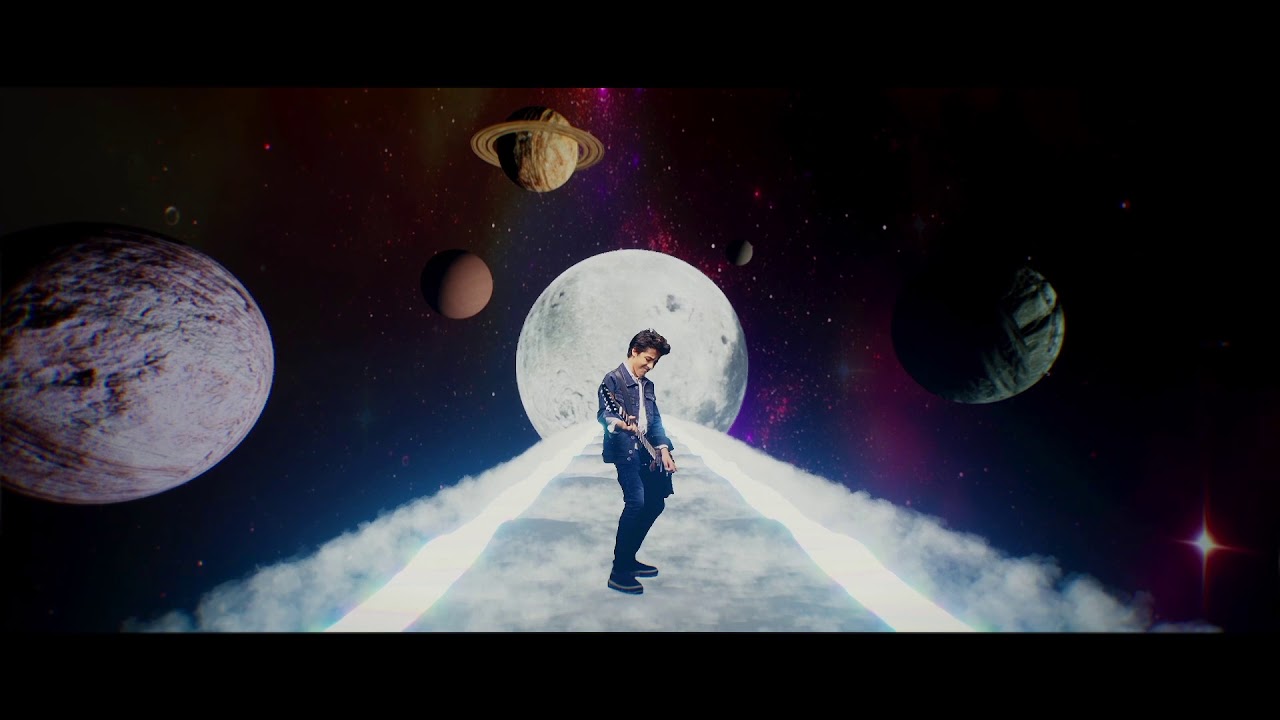 Um exemplo de clip musical feito com Aximmetry DE