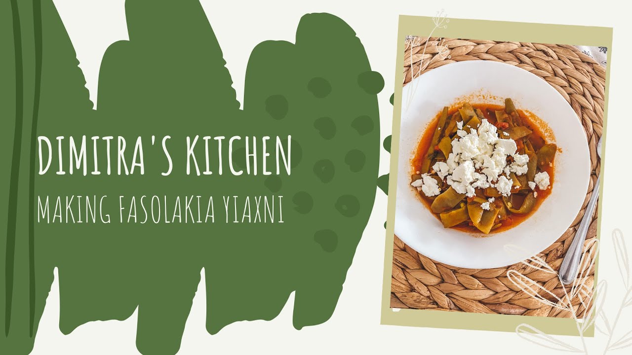 Fasolakia (Green Bean) Yiaxni Greek Recipe