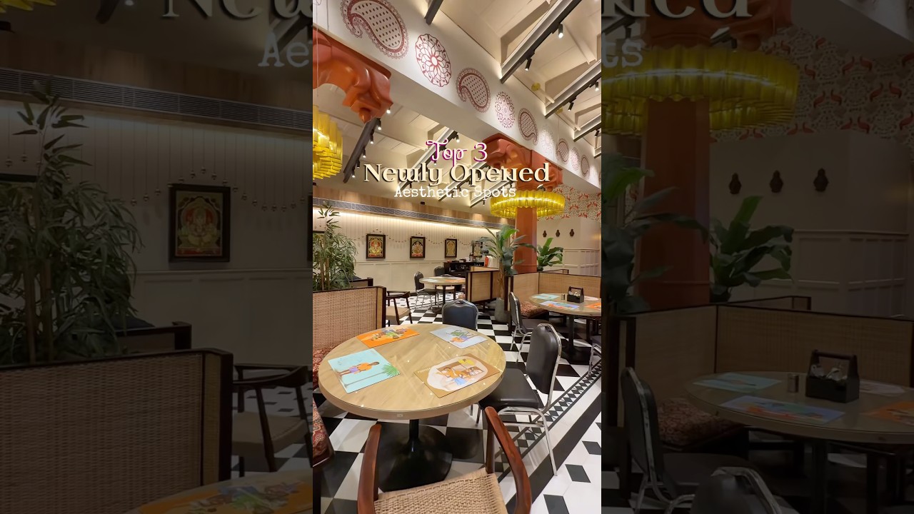 Top 3 newly opened Aesthetics Restaurants in Kolkata #kolkata #aestheticcafe #aesthetic #cafe #viral