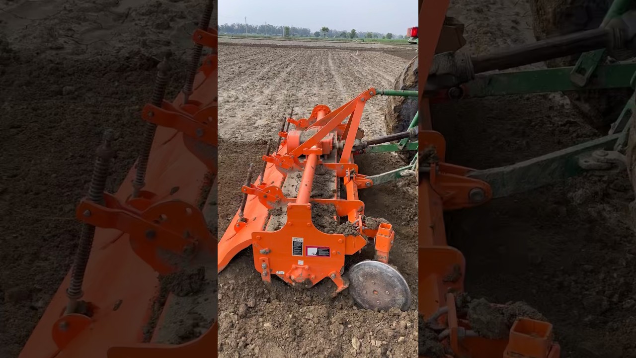 #johndeere #5210 #rotavator #video on#full #load #youtube #shorts #foryou
