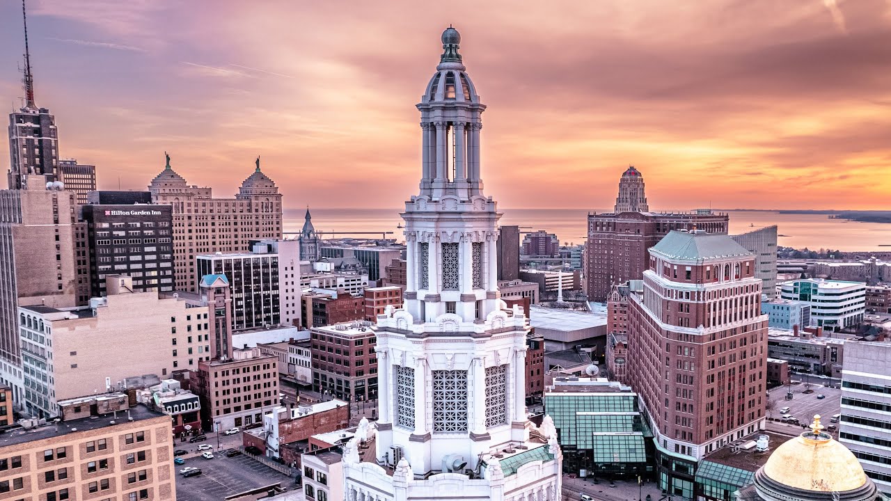 Finally Showing You Drone footage of Buffalo NY in spring