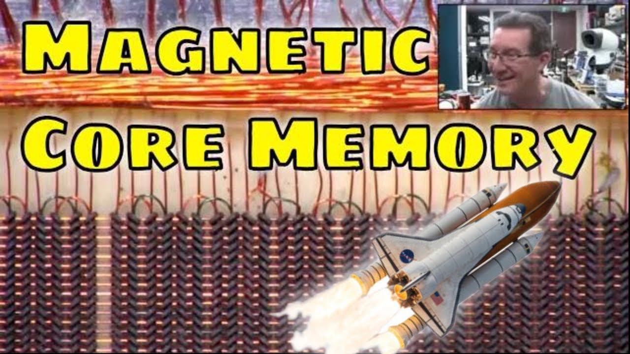 EEVblog 1713 - CRAZY Density Magnetic Core Memory from Space Shuttle!