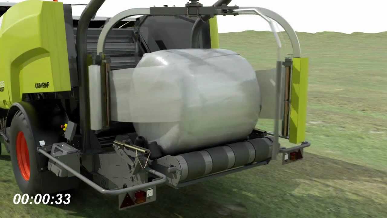 CLAAS ROLLANT 455/454 UNIWRAP / 2009