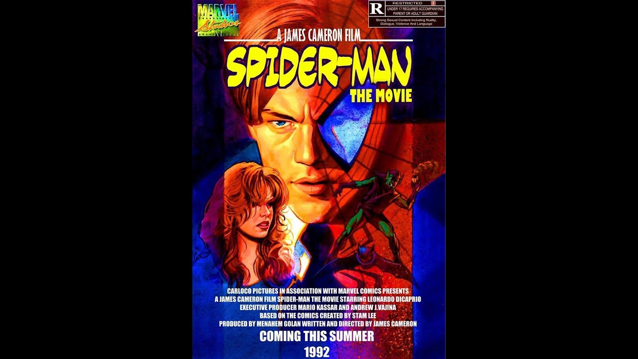 James Cameron's Spider-Man story boarding