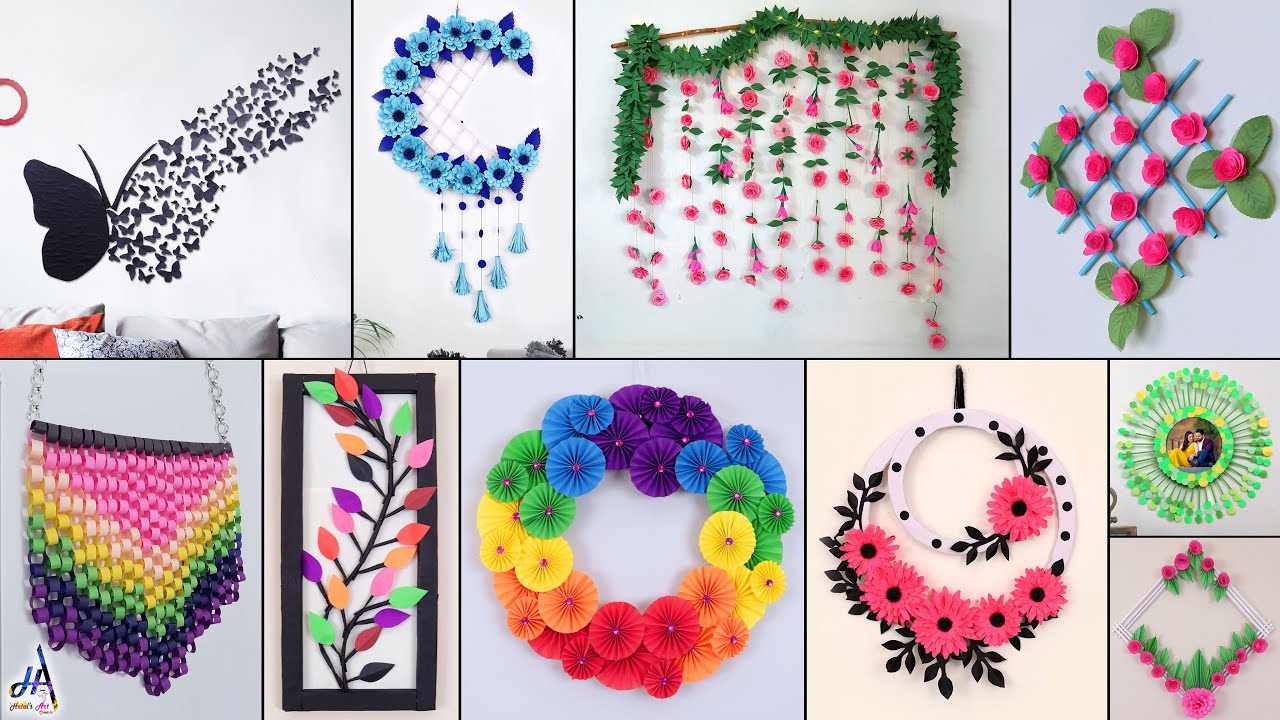 WOW! Beautiful Paper Wall Hanging - DIY Room Decor! DIY Projects