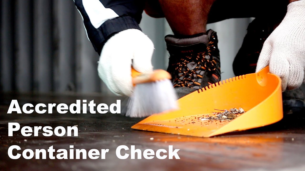 Accredited Person Container Check