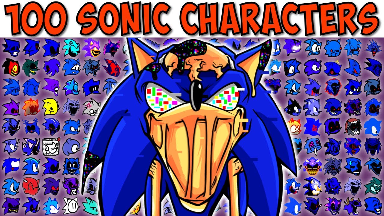 ALL SONIC | FNF Character Test | Gameplay VS My Playground