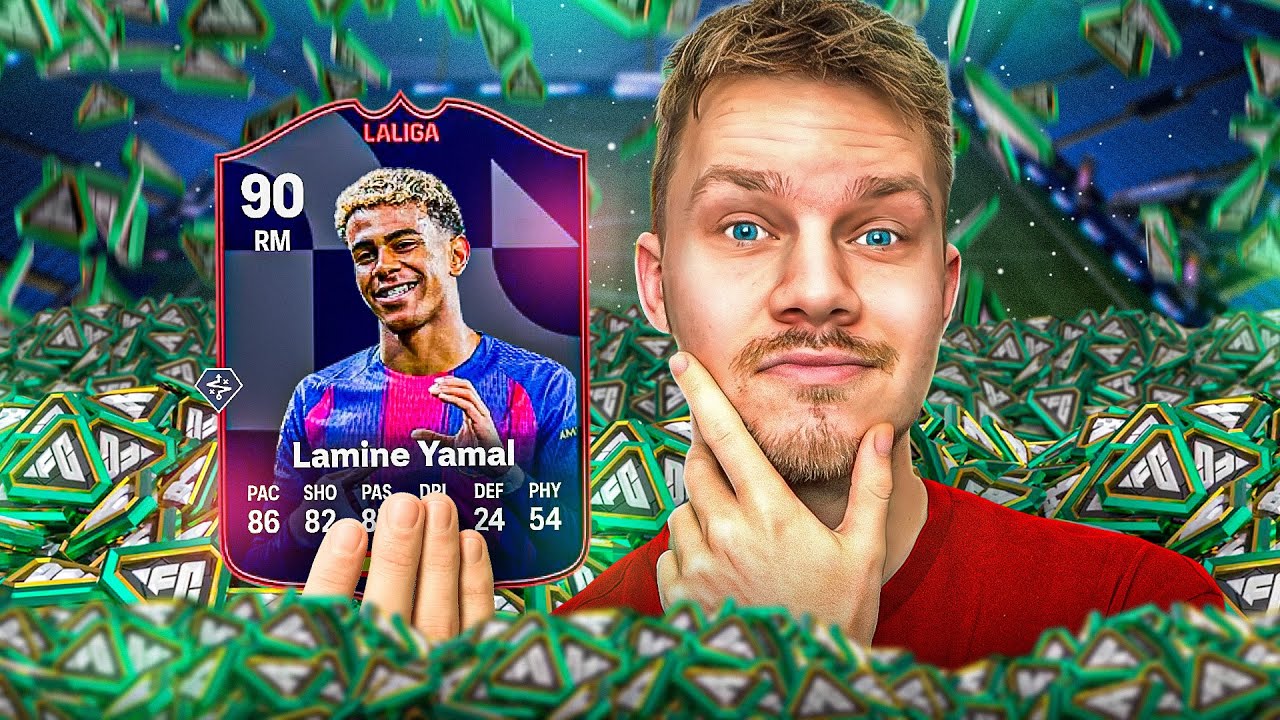 Hvor mange FC Points koster 90 Lamine Yamal POTM?
