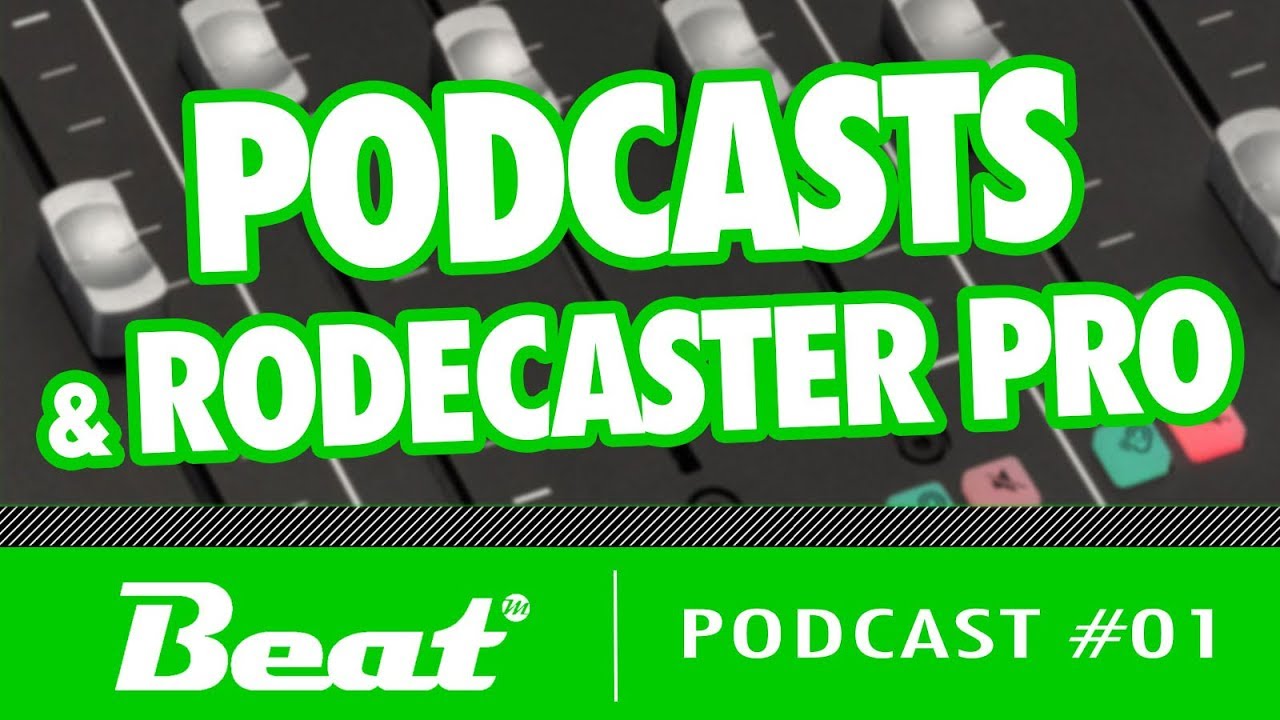 Rode Rodecaster Pro (deutsch) - Podcast professionell aufnehmen: W-Fragen kl&auml;ren  | Podcast #01