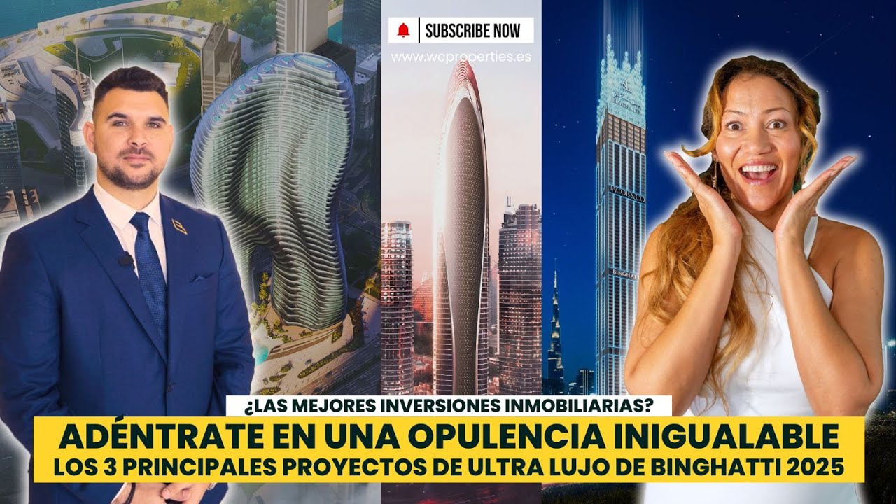 Bienes Ra&iacute;ces Ultra-Lujo en Dub&aacute;i: Proyectos Exclusivos de Binghatti 2025