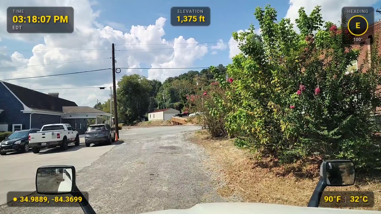 LIVE Driving POV- IRL- Jefferson GA ➜ Copperhill Tn | Relaxing Ride Along