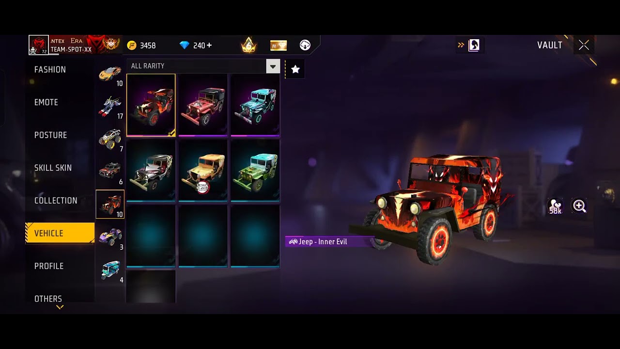Free fire I'd sell prime level 6 #idsell500 #trending #freefire #dessert 
