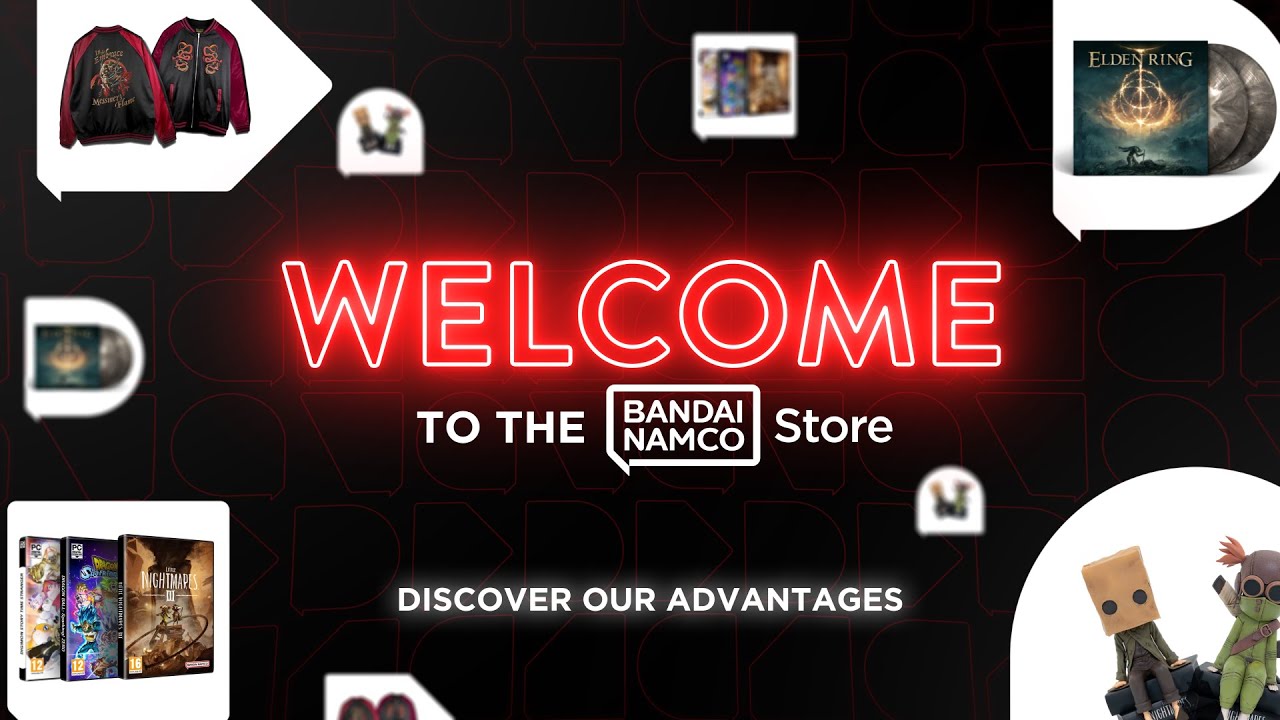 Welcome to the Bandai Namco Store | Discover our Advantages