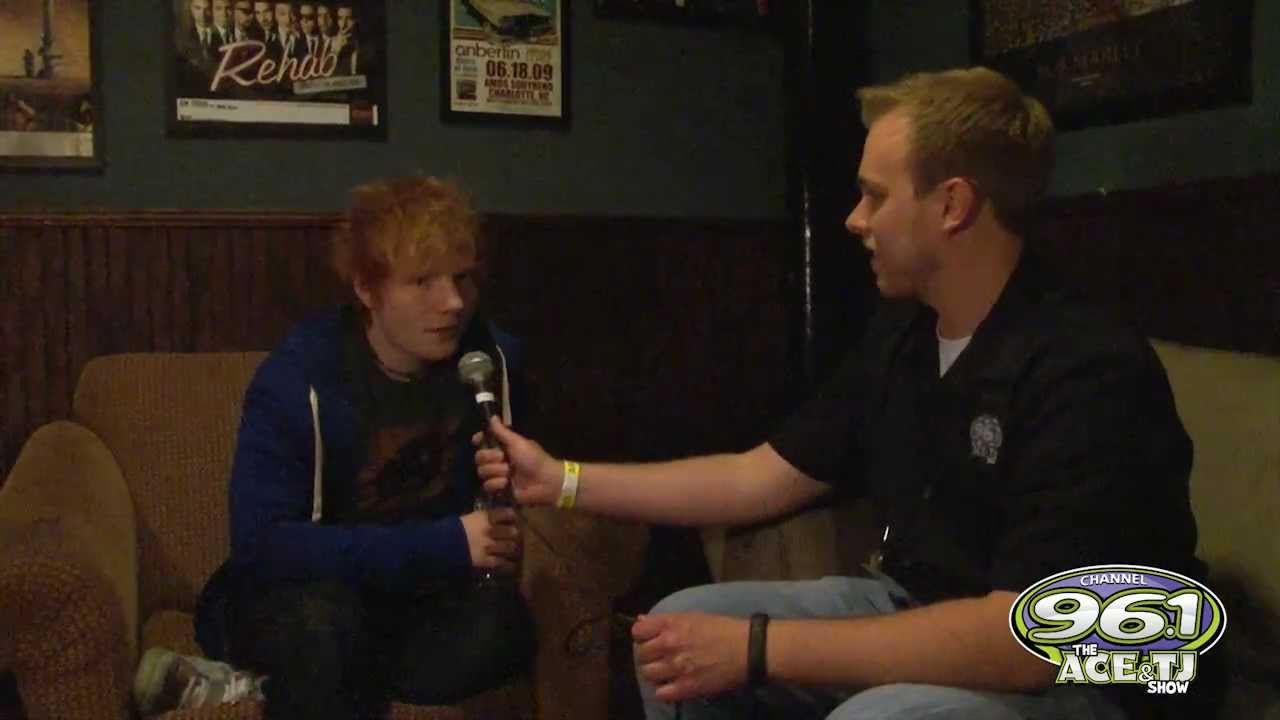 Ed Sheeran with Reid on the Radio | Ho-Ho Show 12-12-12