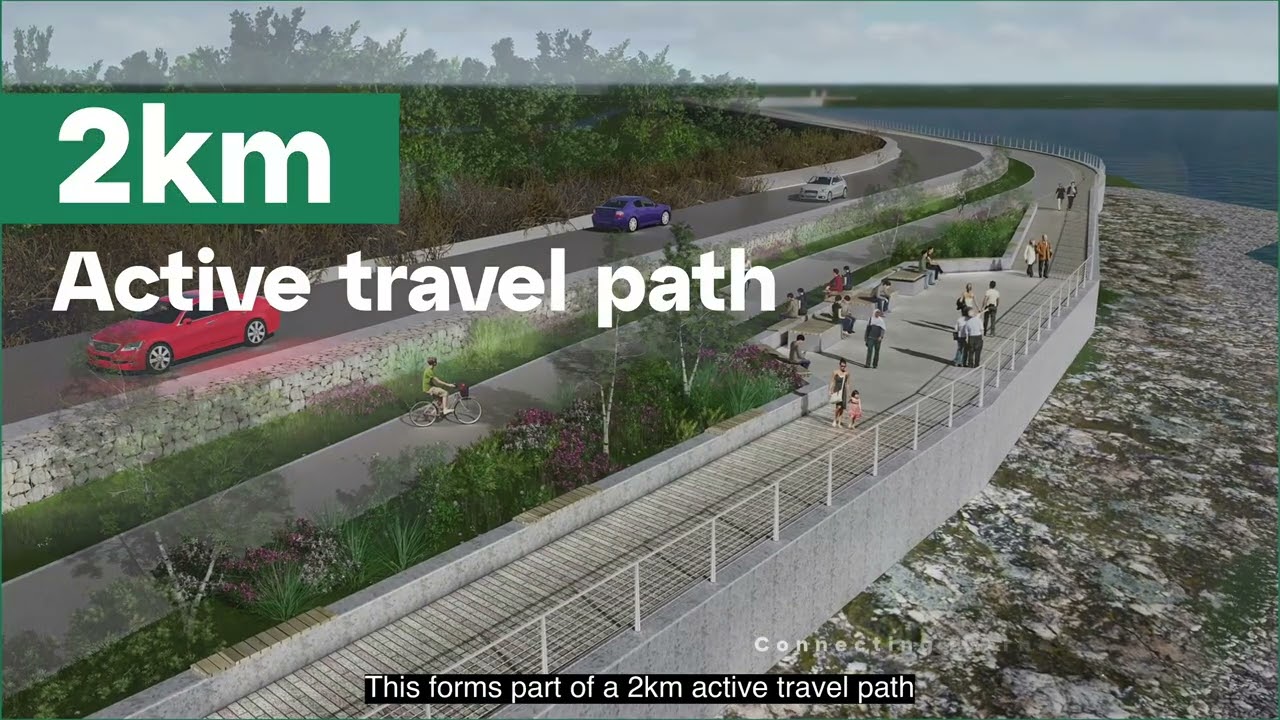 East Renfrewshire Aurs Road Improvements: Improved route between Barrhead and Newton Mearns