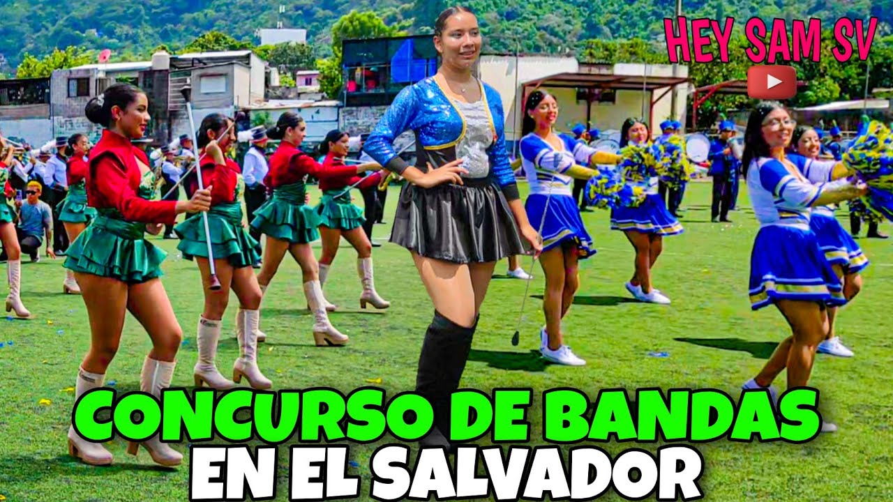 CONCURSO DE BANDAS EN SAN MARCOS EL SALVADOR 2024