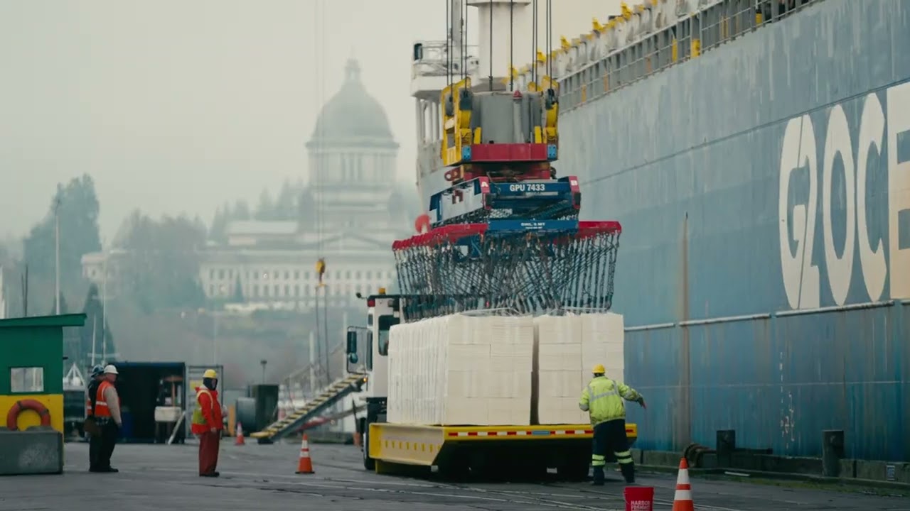 Port of Olympia Paper Pulp Cargo Operations